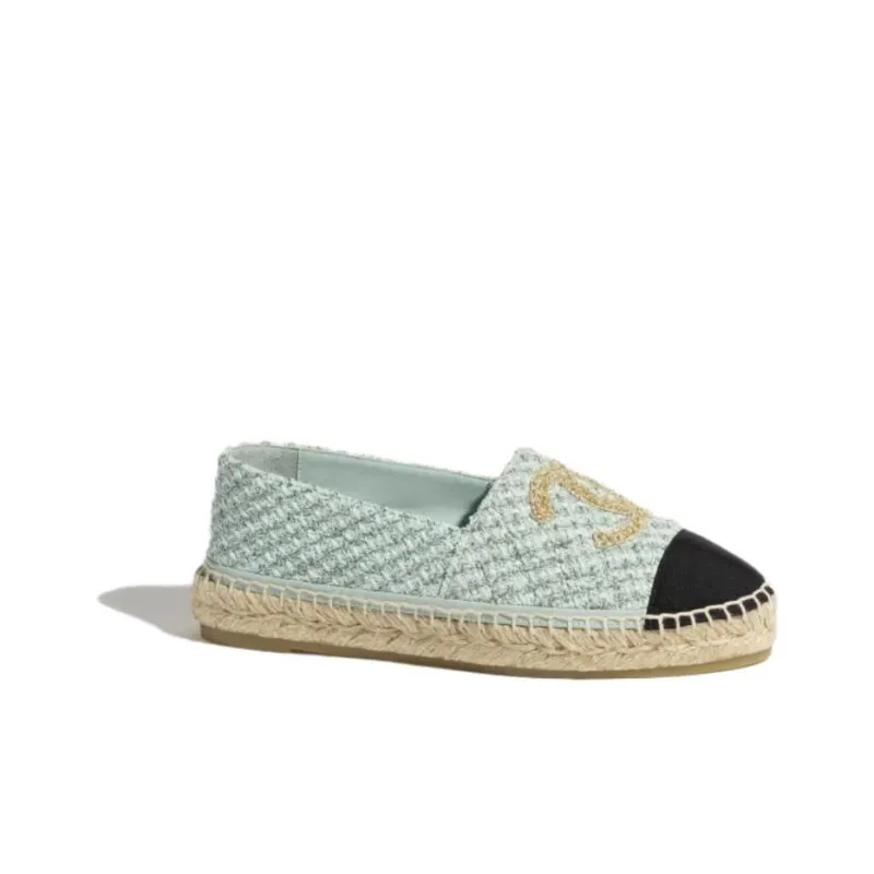 CHANEL Women's Casual Shoes Women's Light Blue-1