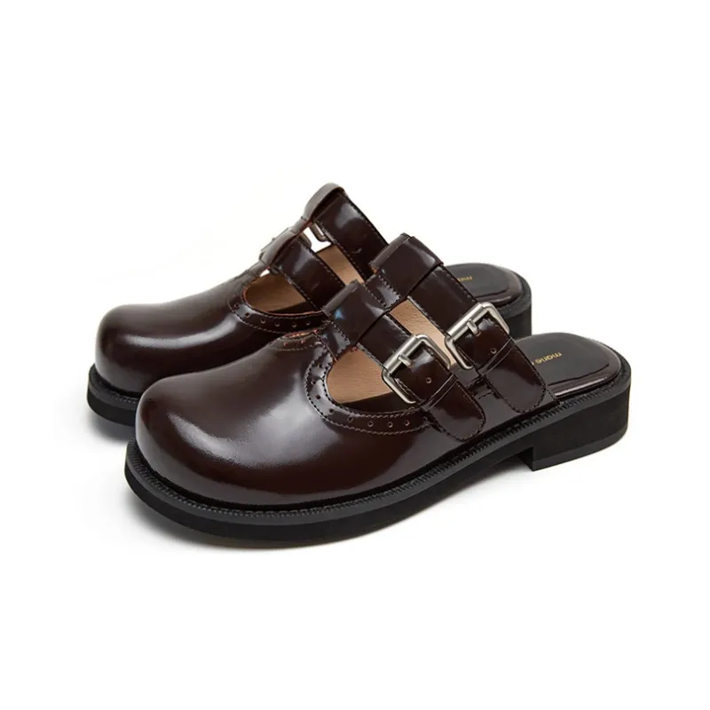 Marie Claire Rubber Sole Quiet Odor Resistant Closed Toe Slippers Women's-1