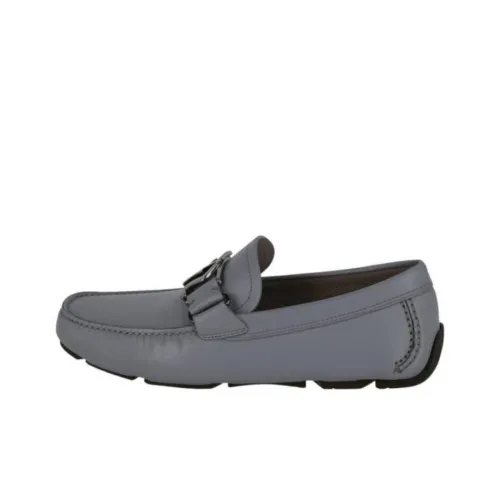 Ferragamo Loafers Men Gray