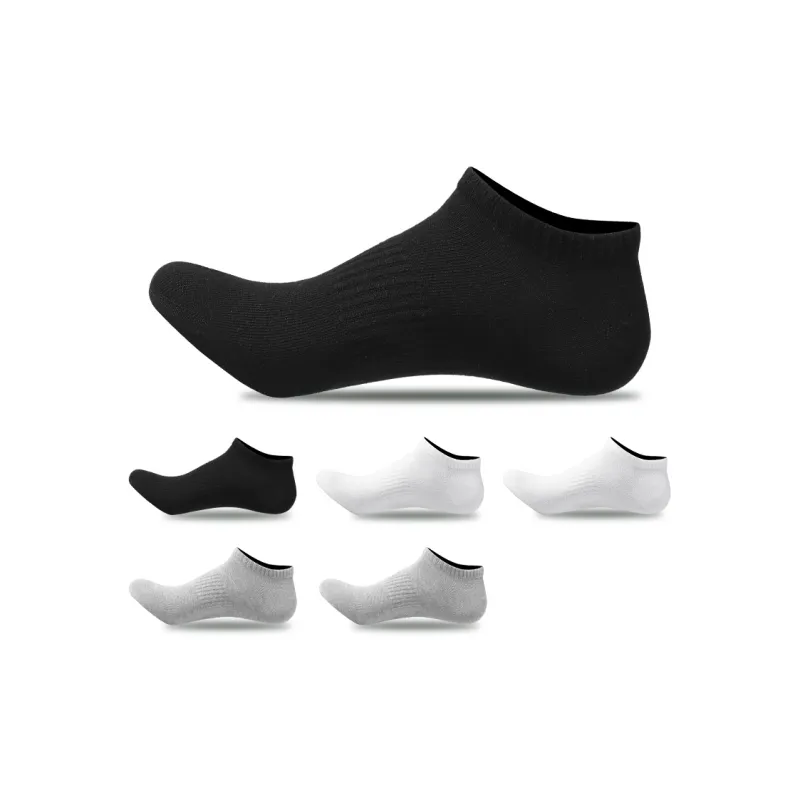H YXIANG No Show Socks Men's 6 Pack-1