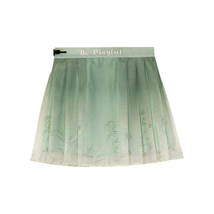 B.Duck Casual Short Skirts Women's Turquoise-1