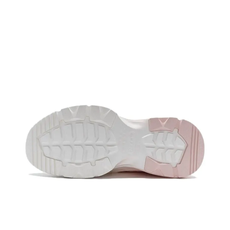 XTEP Moonstar 2.0 Breathable Lightweight Low Top Casual Shoes Women's White Pink-5