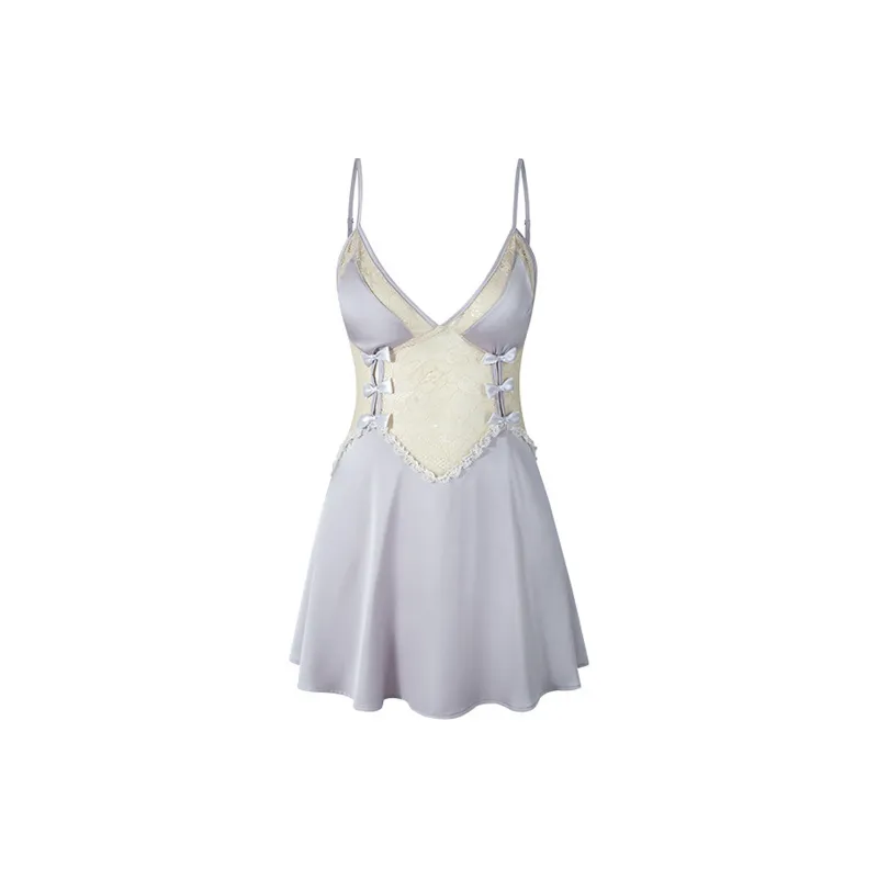 Flowers In Water Nightgown Women's-0