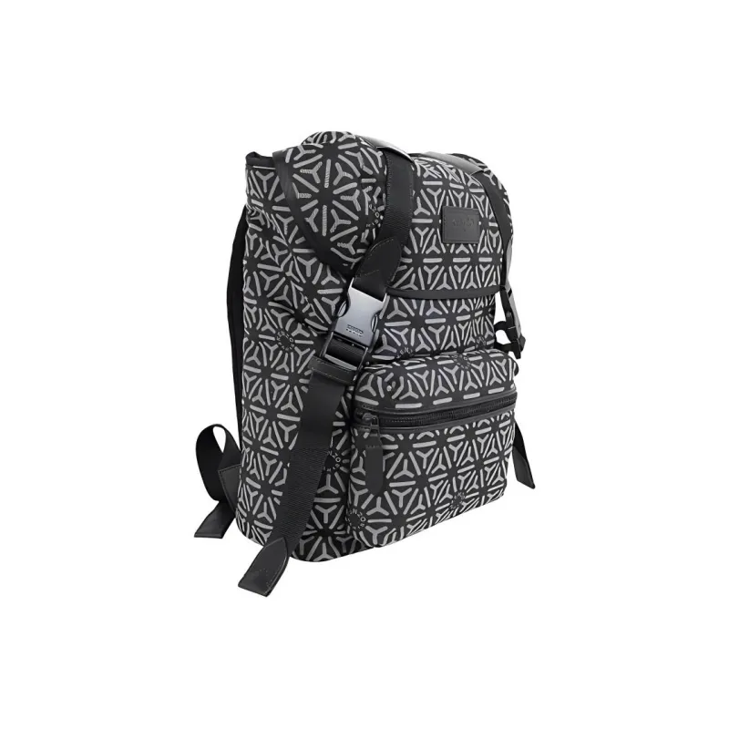 KENZO Polyester Backpack Men's Gray-2