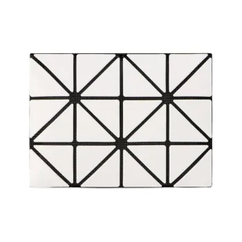 ISSEY MIYAKE Polyvinyl Chloride Wallet, Card Holder Women's White