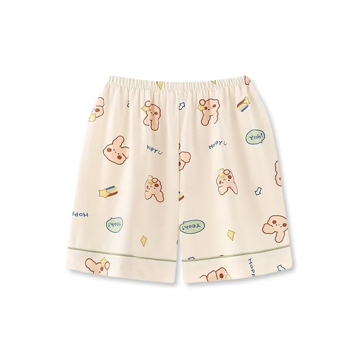 Beast's Secret Pajama Set Women's Cream White-3