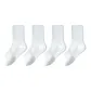 4 Pack (White Long Socks * 4)