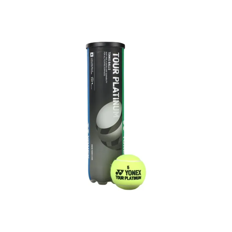YONEX TB TR3 Tennis Balls Felt, Wool Training Ball Indoor Training Ball Diameter 63.5 66.7mm Yellow Green-2