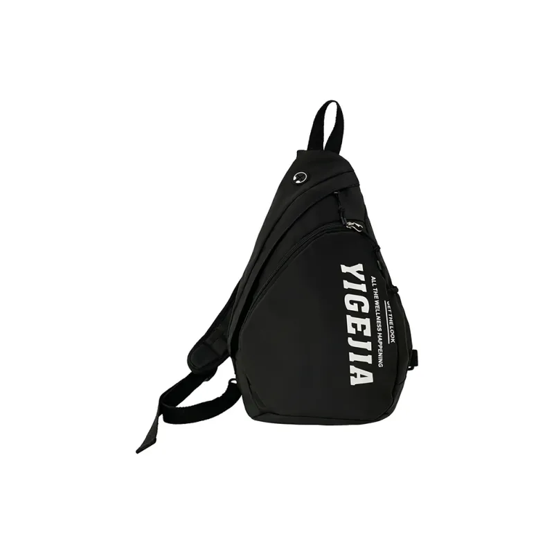 Alcohol Dragon Oxford Sling Bag Regular Unisex White Blue/White Green/Black/White-14