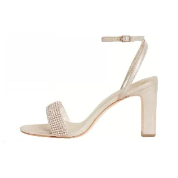 Loeffler Randall Strap Sandals Women's Gold