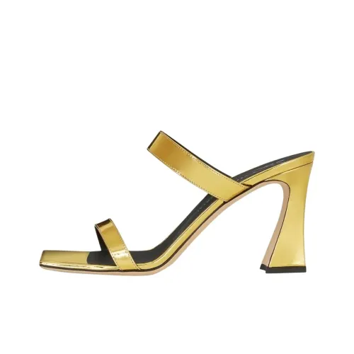 Giuseppe Zanotti Flamina 80mm Metallic-finish Mules Women's