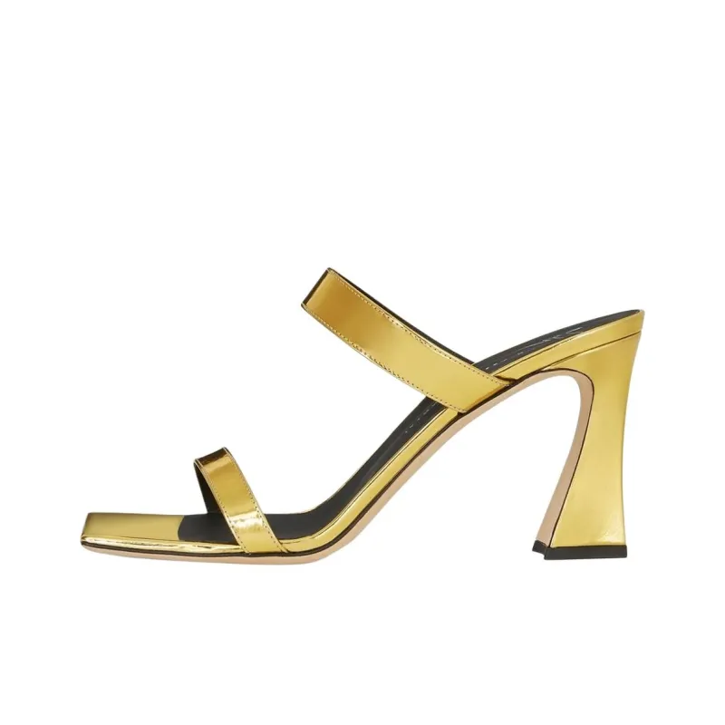 Giuseppe Zanotti Flamina 80mm Metallic-finish Mules Women's-0