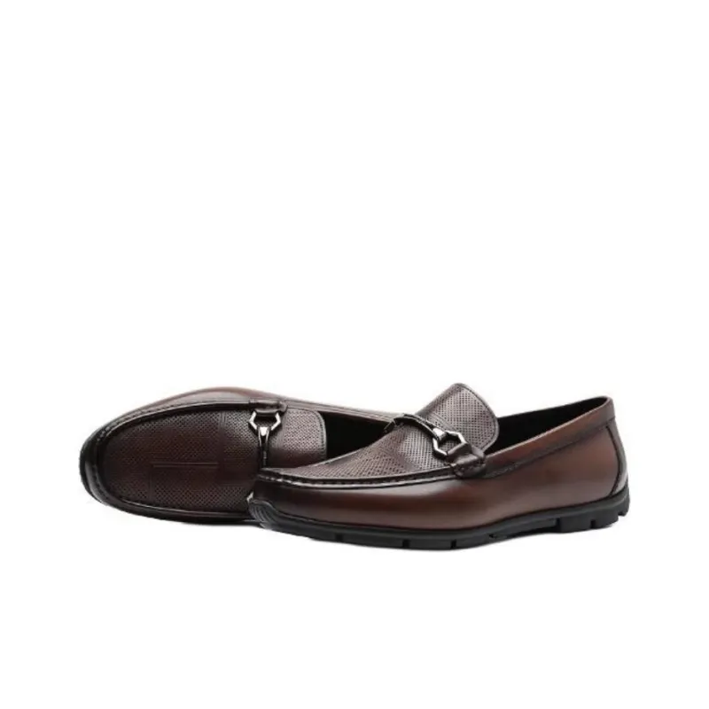 S. T.DUPONT Loafers Men's Coffee-2