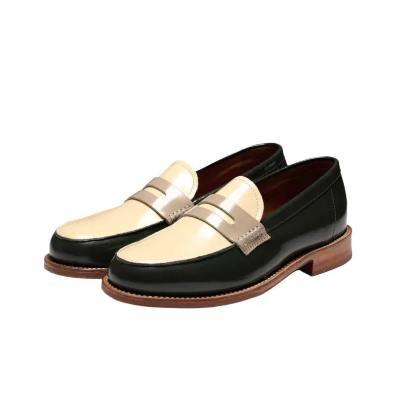 GRENSON Loafers Women's Dark Green-2