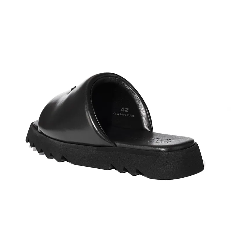 Kami Anger EVA Slide Slippers Unisex Black-3