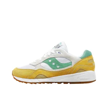 saucony Shadow 6000 'White Green Mustard'