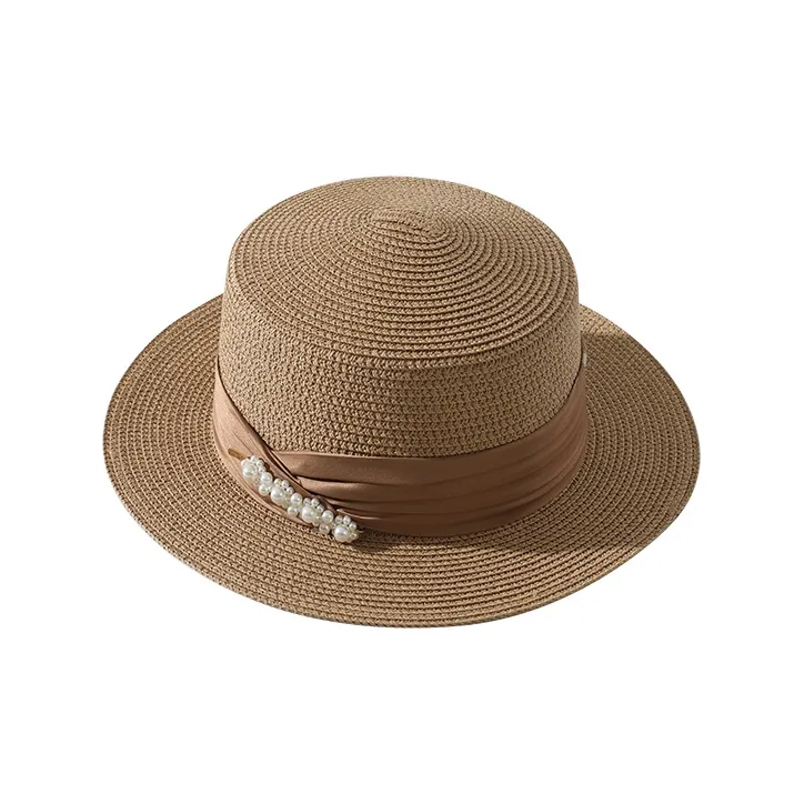 NANJIREN Straw Woven Sun Protection Hats Women's-6