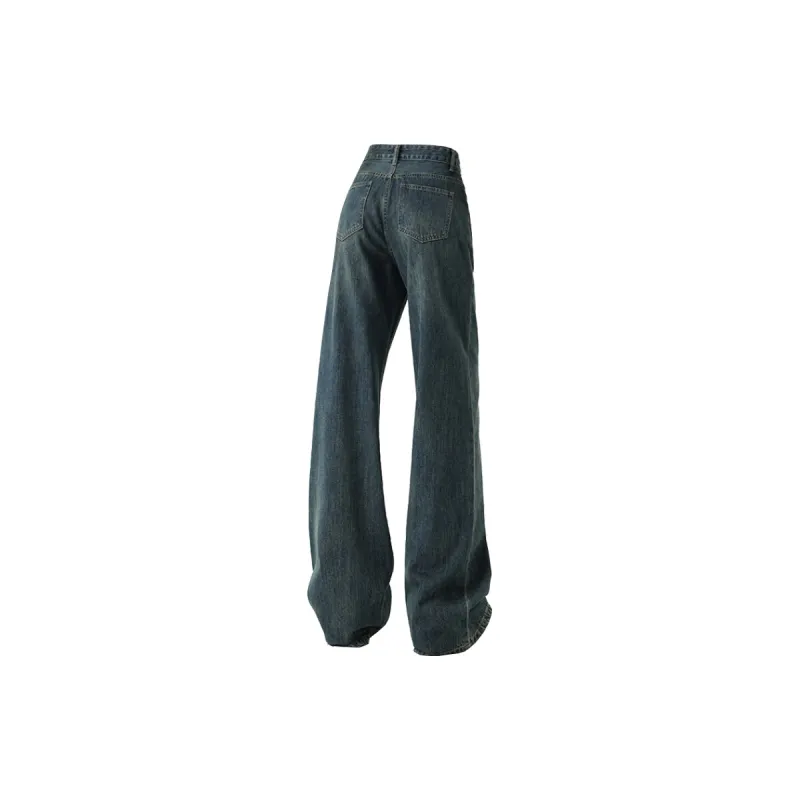 Concubine Zhu Jeans Women's Dark Blue-1