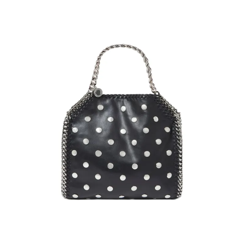 Stella McCartney Polyester With Polyurethane Shoulder Bag Crossbody Bag Handbag Mini Unisex Pitch Black-0