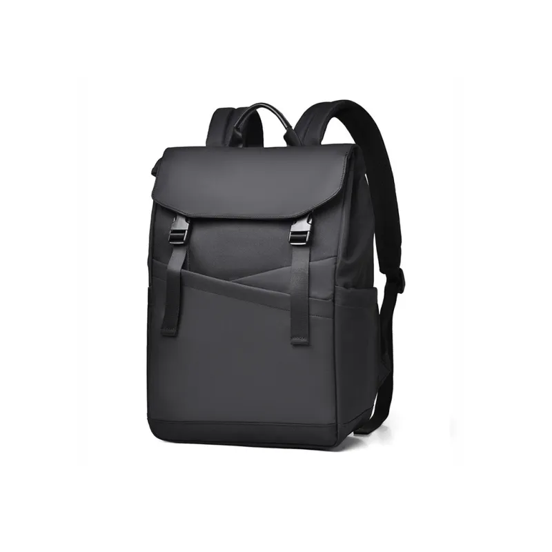 TTaG．baG Polyester Backpack Regular Men's Black/Gray-0