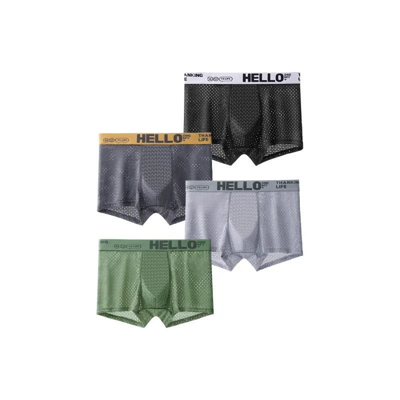 Jean West Boxer Shorts Men's Combo Set-0