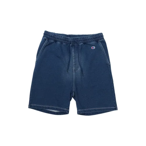 Champion Denim Shorts Men Dark Blue