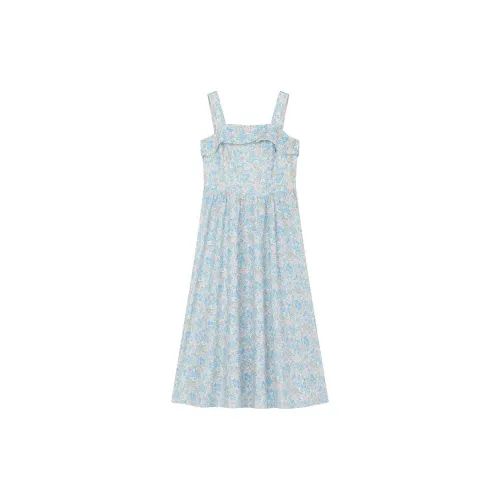 Teenie Weenie Slip Dresses Women's Light Blue