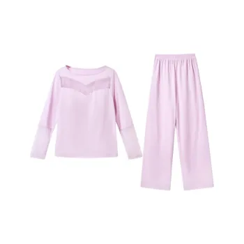 Yiner Life Pajama Set Women's Light Purple