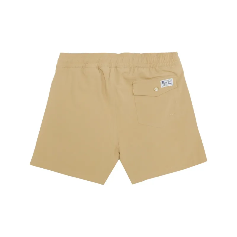 Polo Ralph Lauren Logo Embroidered Drawstring Swim Shorts-1