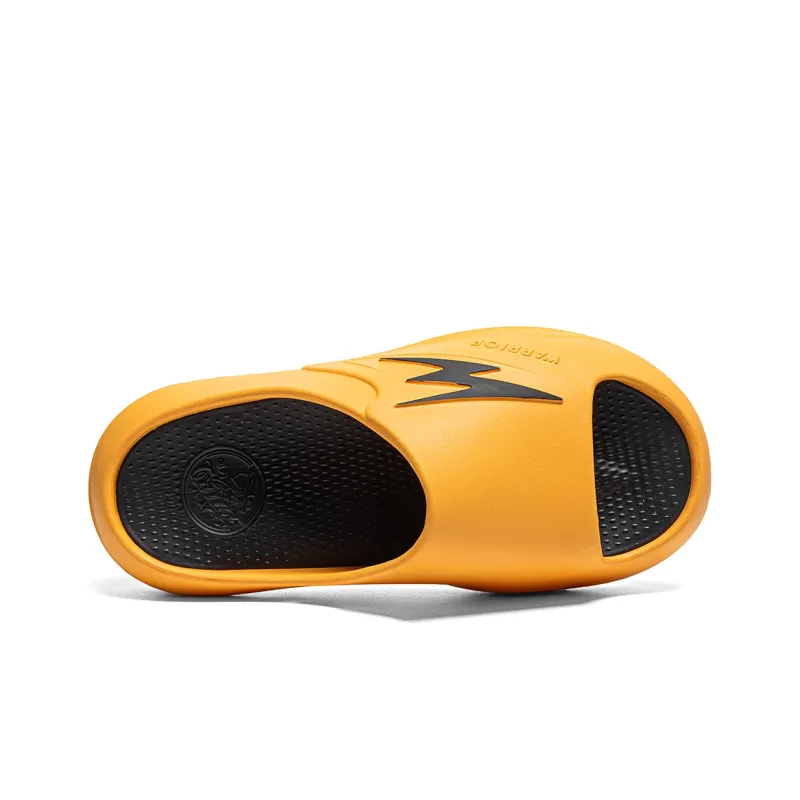 Warrior Abrasion Resistant Slide Slippers Men's Yellow Black-2
