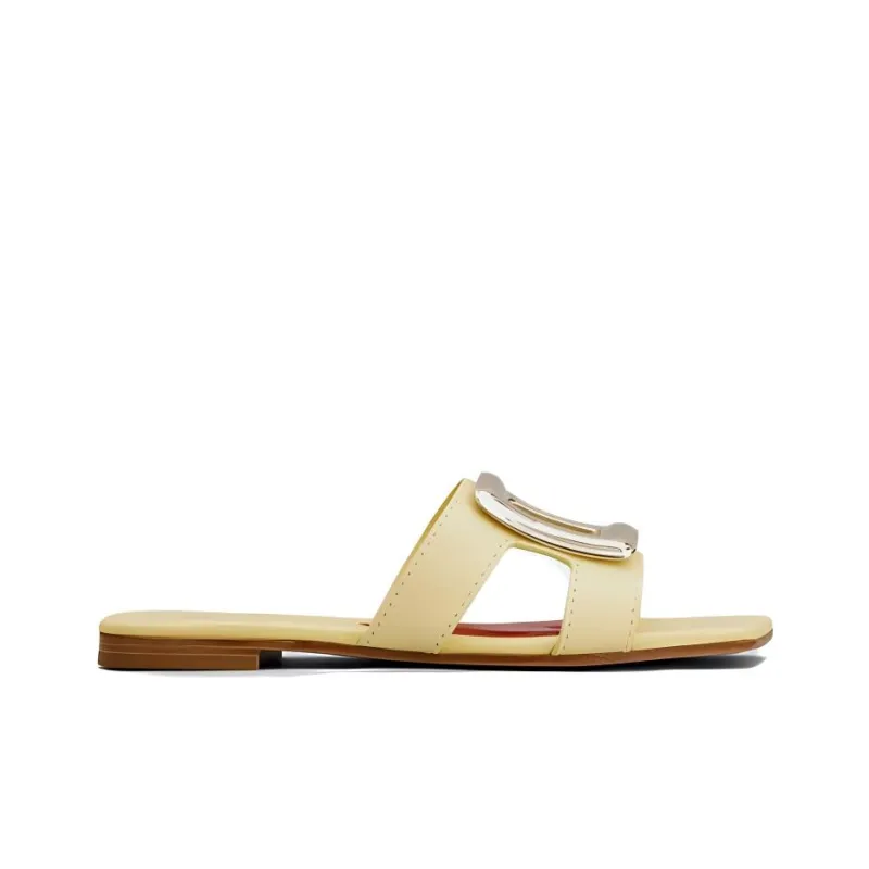 Roger Vivier Slide Slippers Women's Yellow-1