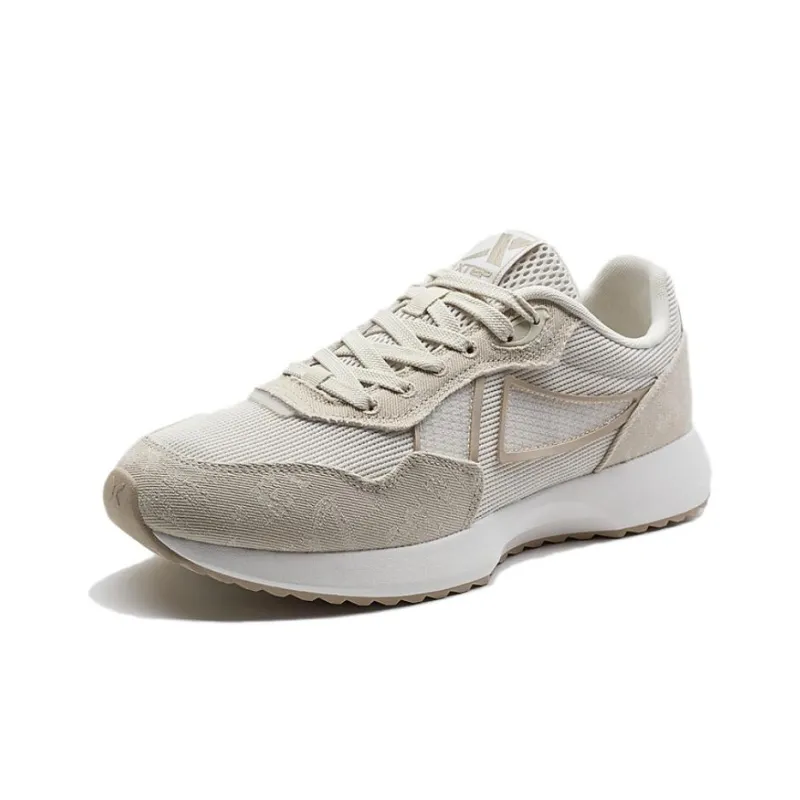 XTEP Trace Shadow 5.0 Wear-resistant And Lightweight Low-Top Casual Shoes Men's Light Brown-1