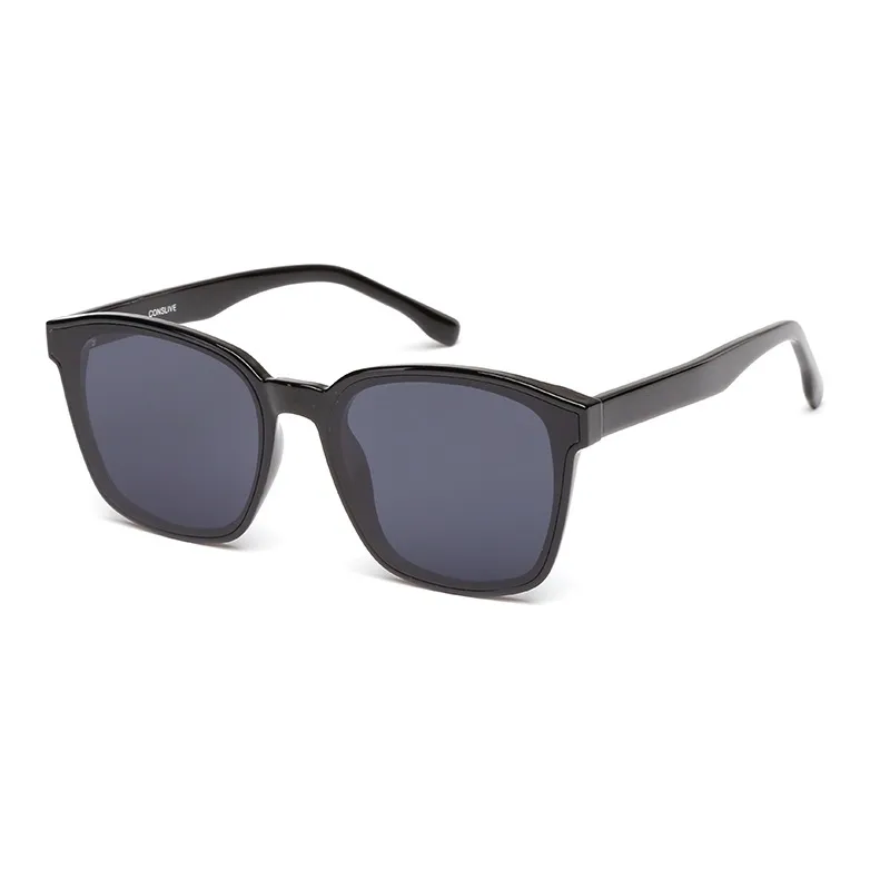 Cornstone TR/Memory Plastic Square Sunglasses Unisex-0