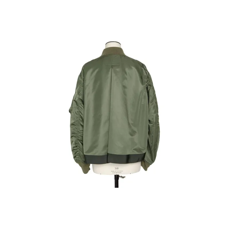 Sacai Nylon Twill Blouson 'Khaki'-1