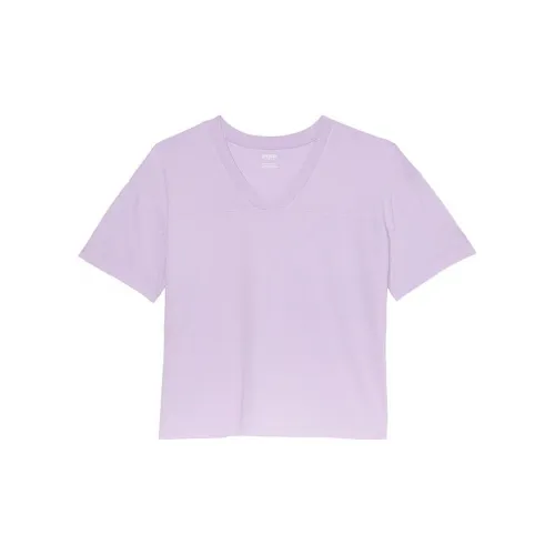 Victoria's Secret T-Shirts Women's Pastel Lilac/Light Purple Lilac