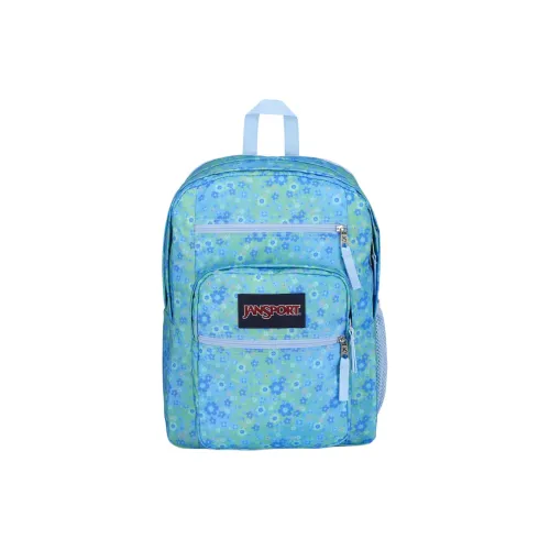 JanSport Polyester Backpack Large Size Unisex Light Blue