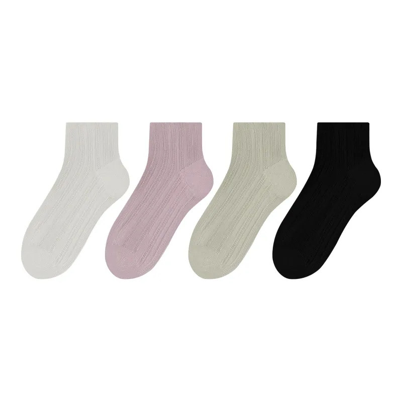 XXLLG Short Socks Women's 4 Pack-7