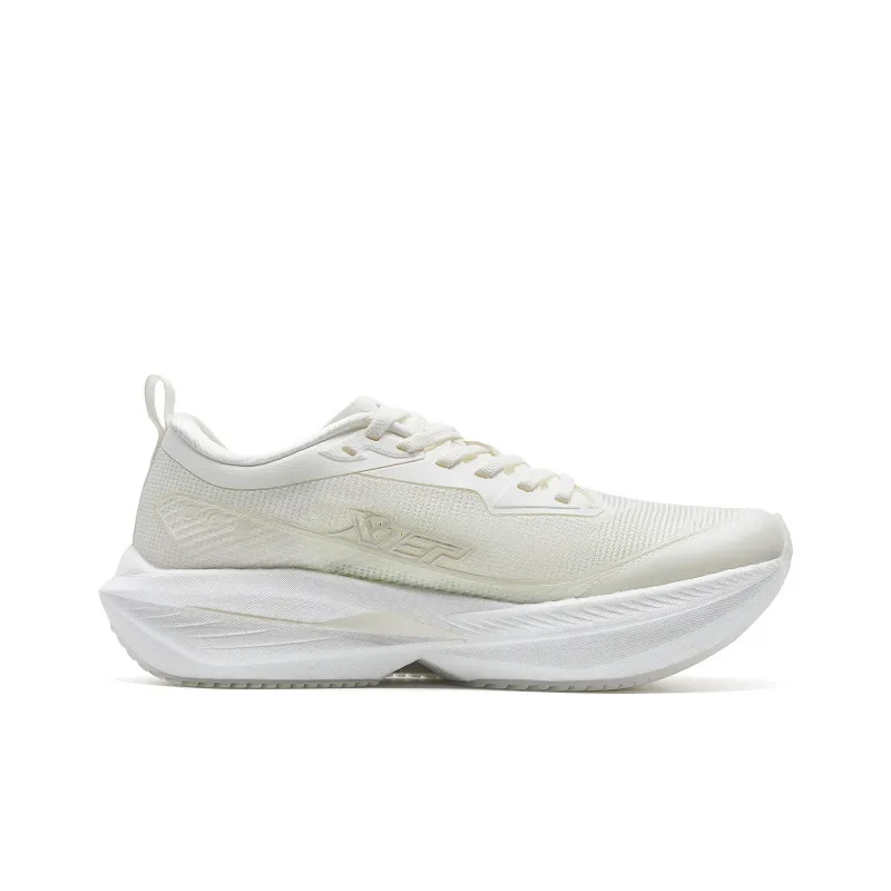 XTEP One piece Molded 2nd Generation Shock Absorbers Low Top Training Sprint Running Shoes Women's Moonlight Radiant-1