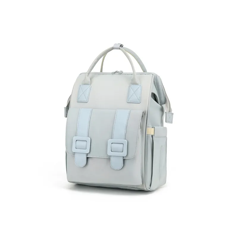 TTaG．baG Water Repellent Fabric Backpack Women's Beige/Yellow/Black/Blue-6