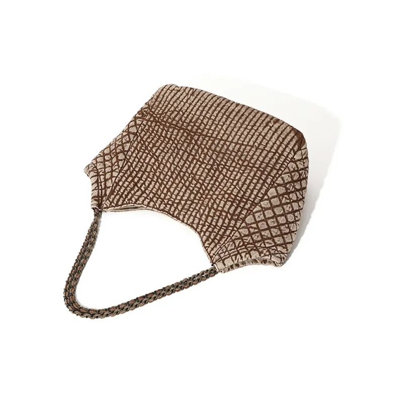 MASTER CANVAS Fabric Commuter Bag Chain Bag Shoulder Bag Regular Unisex Coffee-3