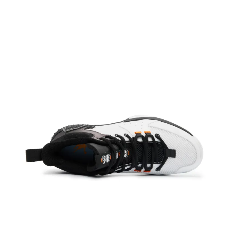 QIAODAN Kill Shot 1.0 Basketball Shoes Men Low Top Jordan White Black-3