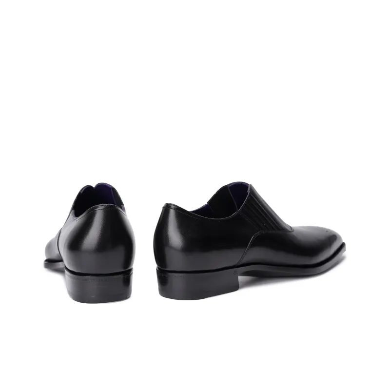 Kitamachi Long Whale Sucking River Lazyman Dress Shoes Men's-3