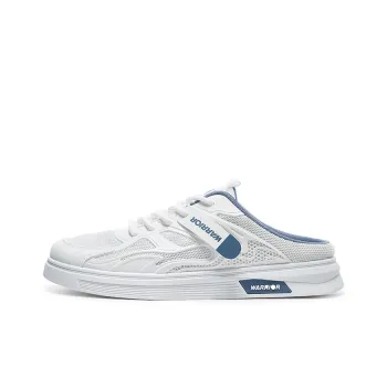 Warrior Cut Out Abrasion Resistant Wrap toe Slippers Men's White Blue Gray