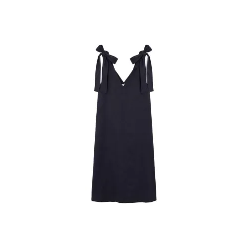 COS Sleeveless Dresses Women's Navy Blue