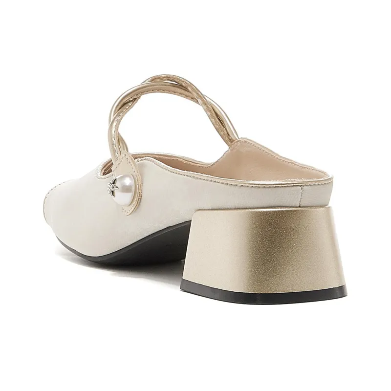 JOSINY Stitching Slip Resistant Wrap toe Slippers Women's-12