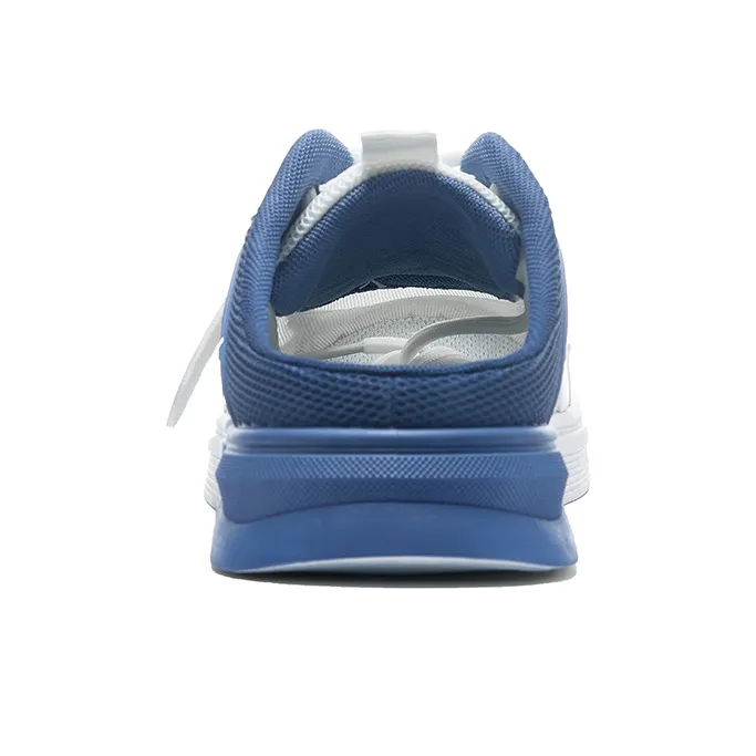 Warrior Cut Out Abrasion Resistant Closed Toe Slippers Men's White Blue-2