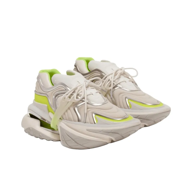 BALMAIN Unicorn Wave Lace Up Trainers-2