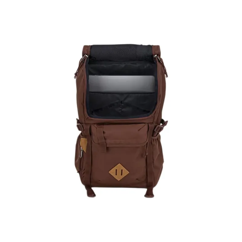JanSport Recycled Polyester Backpack Regular Unisex Dark Brown-3
