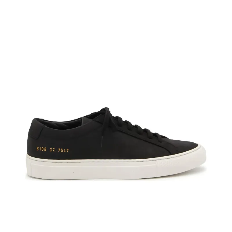 COMMON PROJECTS Common Project Original Achilles Low Black Nubuck Women's-1