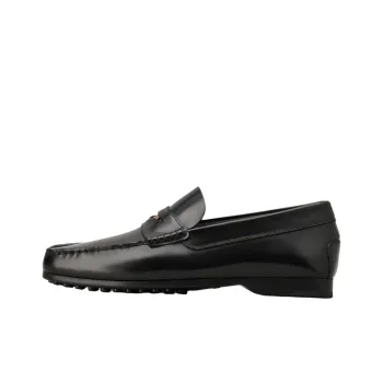 TOD'S Gommino Logo Plaque Slip On Loafers